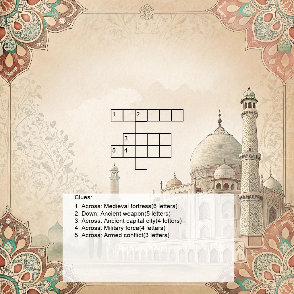 AI Crossword Puzzle - Smart History Quiz