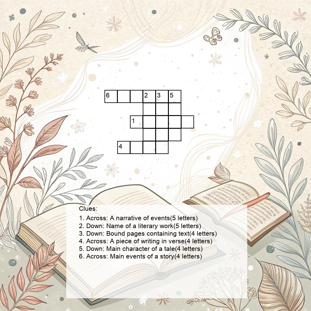 AI Crossword Puzzle - Intelligent Literature